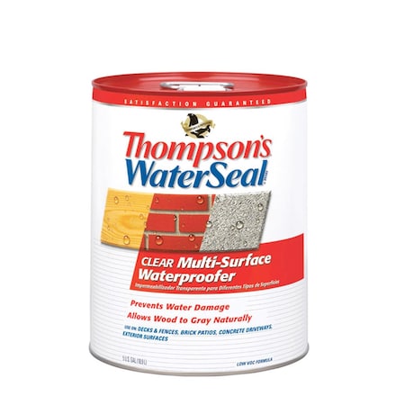 Thompsons WaterSeal Clear Water-Based Multi-Surface Waterproofer 5 gal TH.024105-20